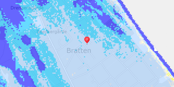 Grundvandsdybder på Bugten 48