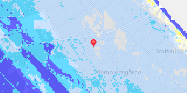Grundvandsdybder på Doppen 3