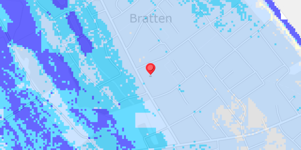 Grundvandsdybder på Foldenvej 18
