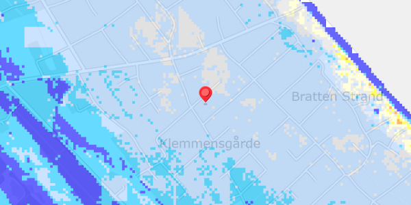 Grundvandsdybder på Fårebakken 2