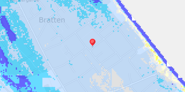 Grundvandsdybder på Kippen 1