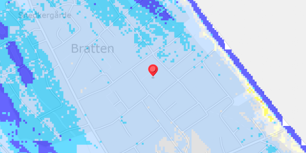 Grundvandsdybder på Kippen 3