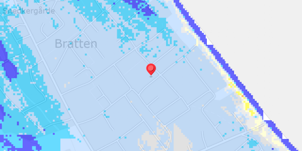 Grundvandsdybder på Kippen 5