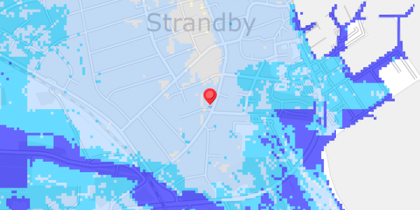 Grundvandsdybder på Strandvej 21