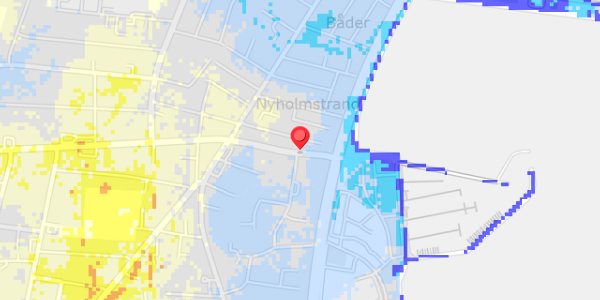 Grundvandsdybder på Thodesvej 25