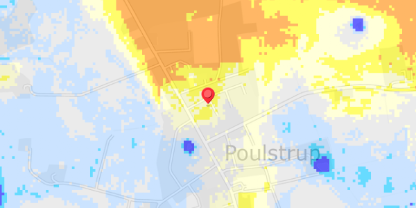 Grundvandsdybder på Markager 4