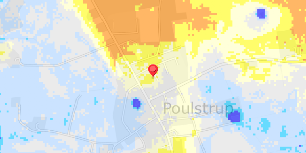 Grundvandsdybder på Markager 6