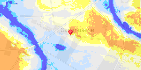 Grundvandsdybder på Gadehusene 49
