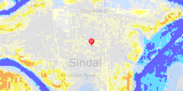 Grundvandsdybder på Fynsgade 21