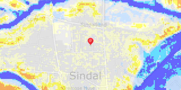 Grundvandsdybder på Fynsgade 27