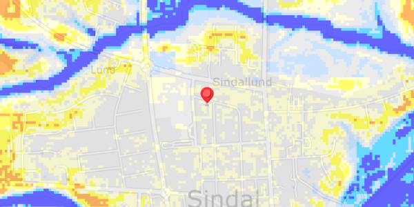 Grundvandsdybder på Fynsgade 41