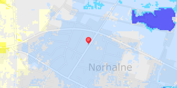 Grundvandsdybder på Bygaden 21