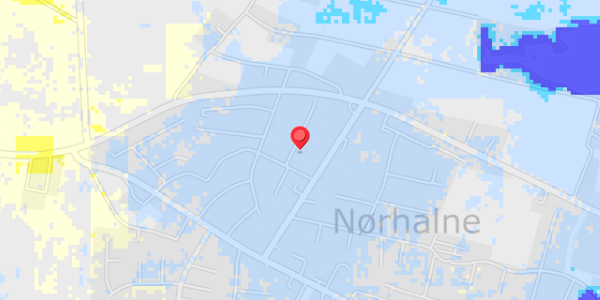 Grundvandsdybder på Parallelvej 8