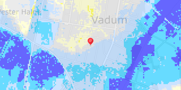 Grundvandsdybder på Rugmarken 9