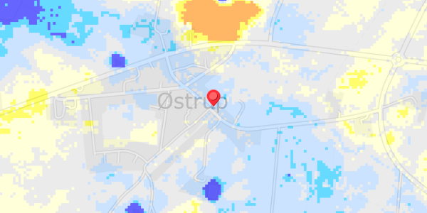 Grundvandsdybder på Østergade 21