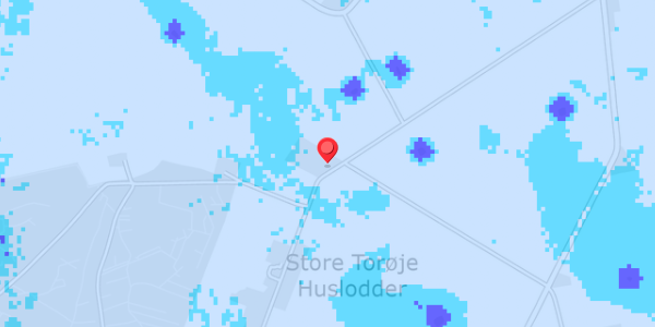 Grundvandsdybder på Huslodderne 2C