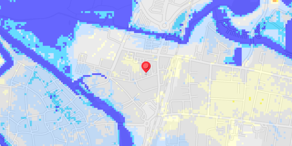 Grundvandsdybder på Tvedgade 21
