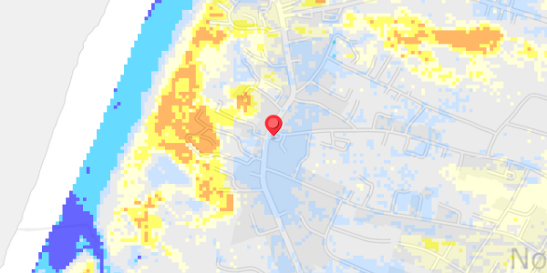 Grundvandsdybder på Vesterhavsgade 132