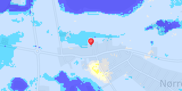 Grundvandsdybder på Dalbyvej 23A