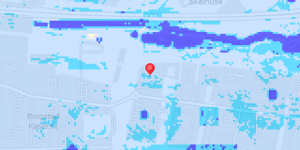 Grundvandsdybder på Batteriet 14