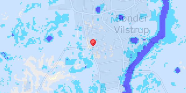 Grundvandsdybder på Vilstrup Vestertoft 2