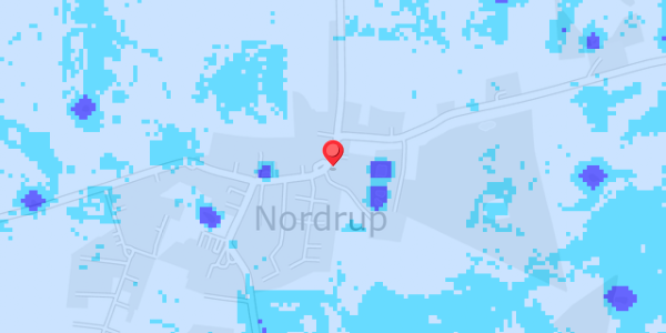 Grundvandsdybder på Nordrupvej 130