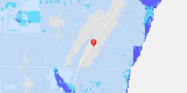 Grundvandsdybder på Strandvejen 138B