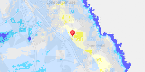 Grundvandsdybder på Tejnvej 21A