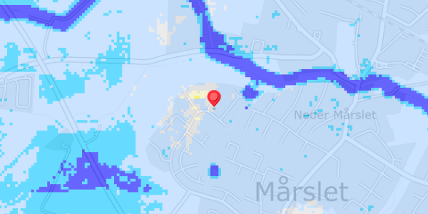 Grundvandsdybder på Mustrupvej 135