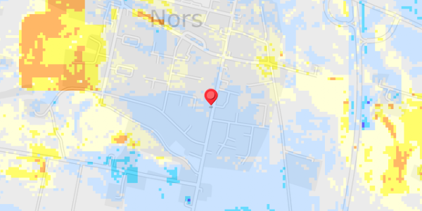 Grundvandsdybder på Norsvej 39