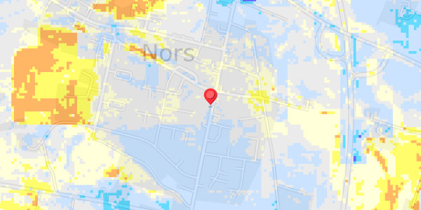Grundvandsdybder på Norsvej 49