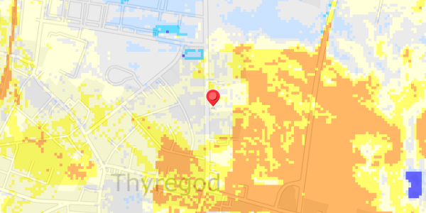 Grundvandsdybder på Thyregodvej 42B