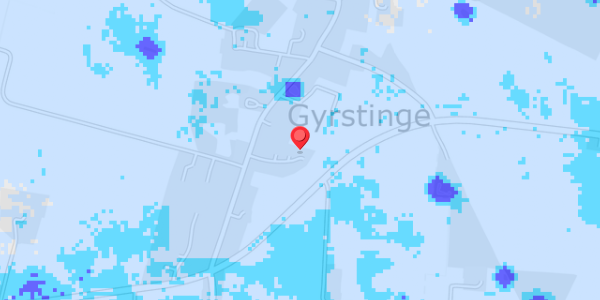 Grundvandsdybder på Blødebjergvej 9
