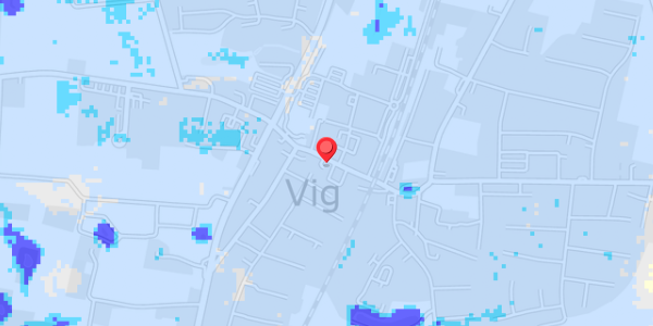 Grundvandsdybder på Vig Hovedgade 31, 1. 