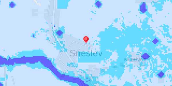 Grundvandsdybder på Sneslev Stationsvej 16