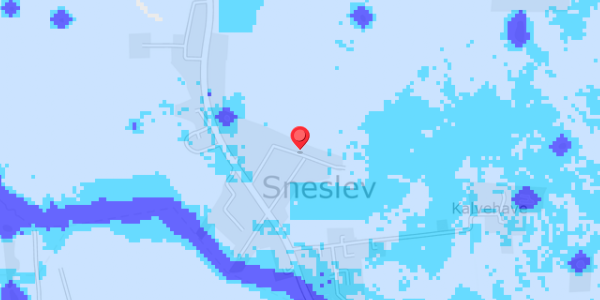 Grundvandsdybder på Sneslev Stationsvej 20