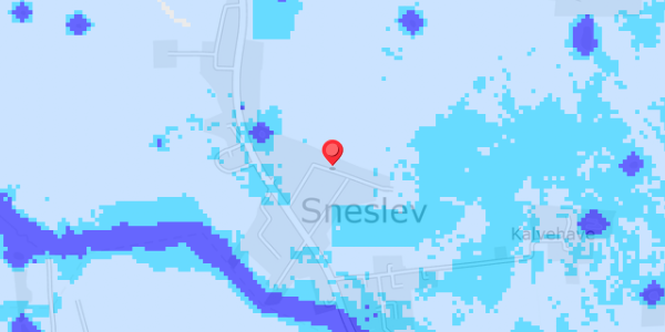 Grundvandsdybder på Sneslev Stationsvej 22