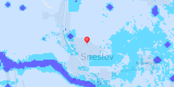 Grundvandsdybder på Sneslev Stationsvej 24