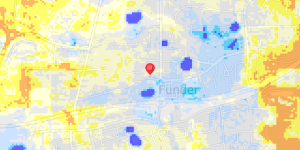 Grundvandsdybder på Fundermarken 4