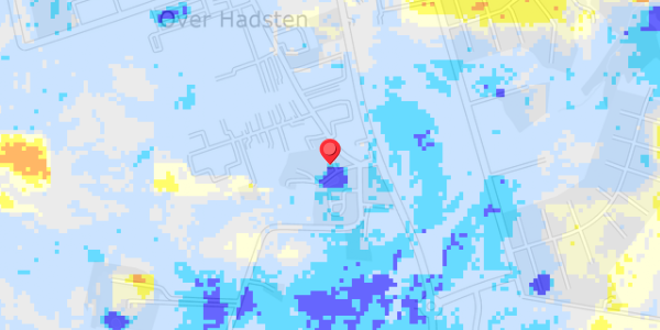 Grundvandsdybder på Over Hadstenvej 94