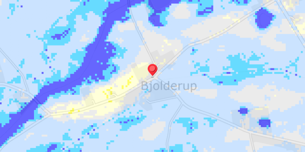 Grundvandsdybder på Bjolderupvej 64