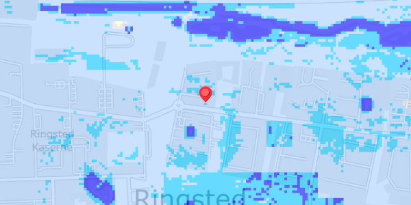 Grundvandsdybder på Batteriet 8