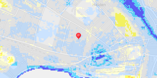 Grundvandsdybder på Jyllands Alle 5I