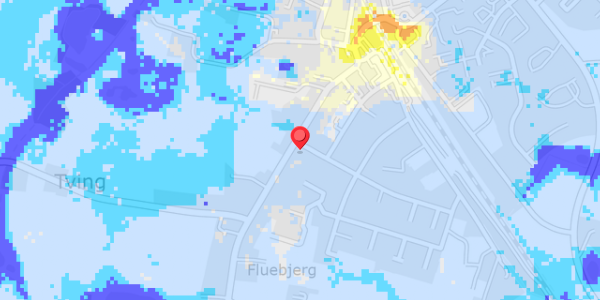 Grundvandsdybder på Algade 46