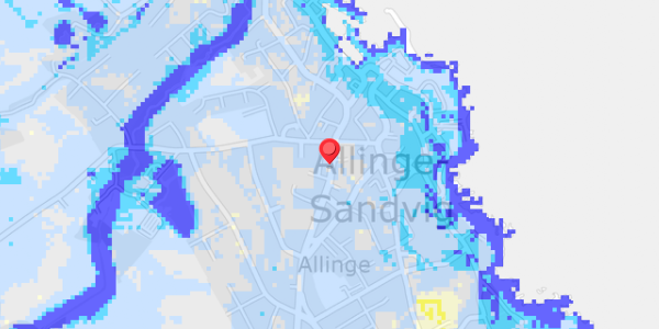 Grundvandsdybder på Vestergade 8