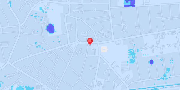 Grundvandsdybder på Harhoffs Alle 1