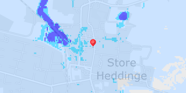 Grundvandsdybder på Algade 25