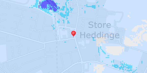Grundvandsdybder på Algade 1C, st. 