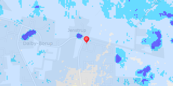 Grundvandsdybder på Jenstrup Huse 5