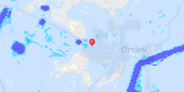 Grundvandsdybder på Solbjergvej 69